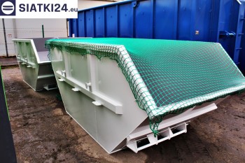 Siatki Drawsko Pomorskie - Siatka przykrywająca na kontener - zabezpieczenie przewożonych ładunków dla terenów Drawsko Pomorskie