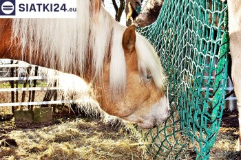 Siatki Drawsko Pomorskie - Worek na siano dla koni - siatka oczko 4,5cm gr.3mm dla terenów Drawsko Pomorskie